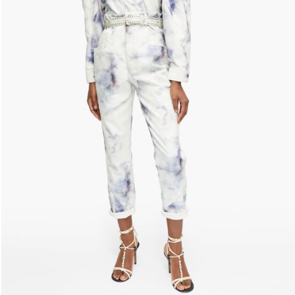 Isabel Marant Tie Dye Jeans